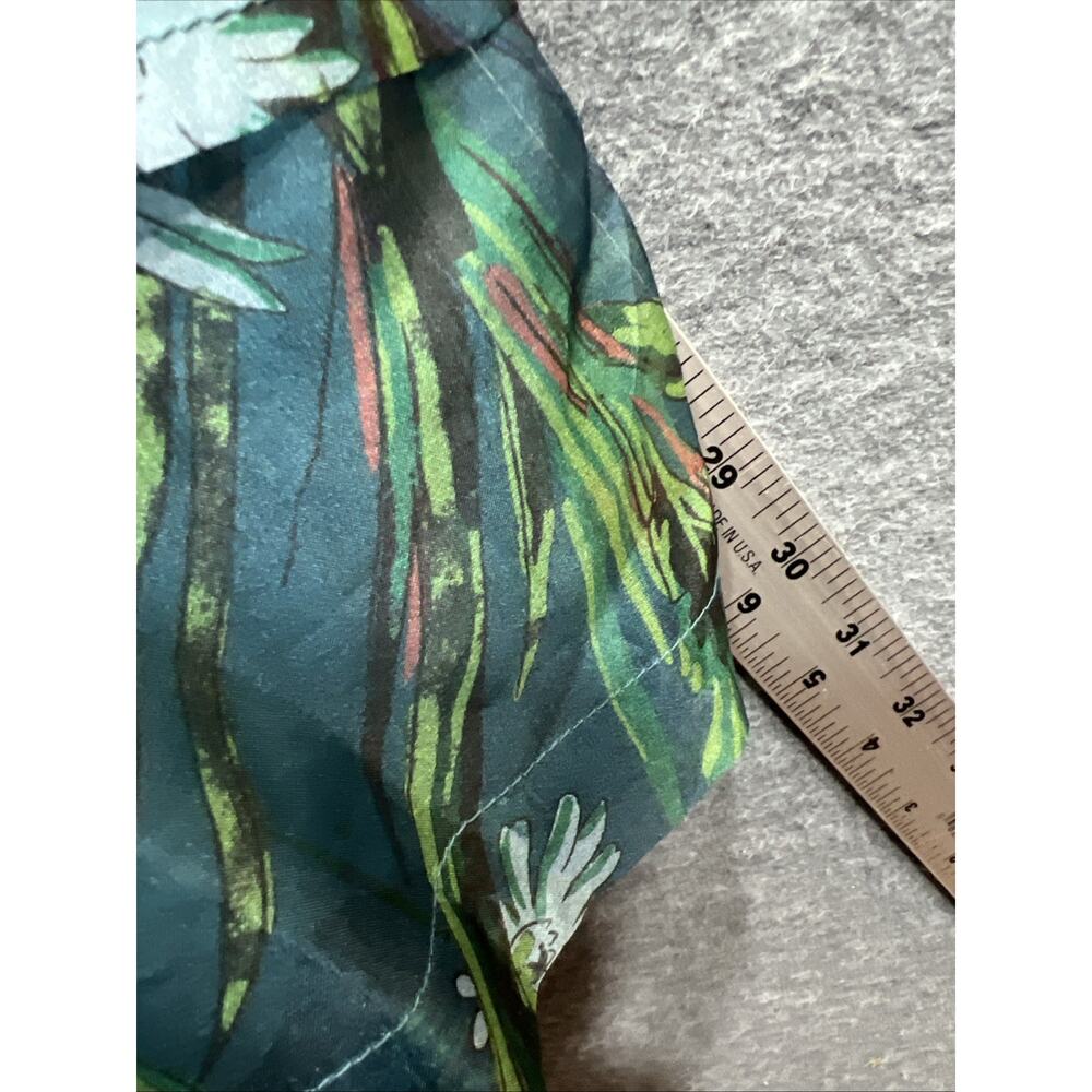 NWT Anthropologie Teal Floral Jumpsuit - Picture 16 of 16